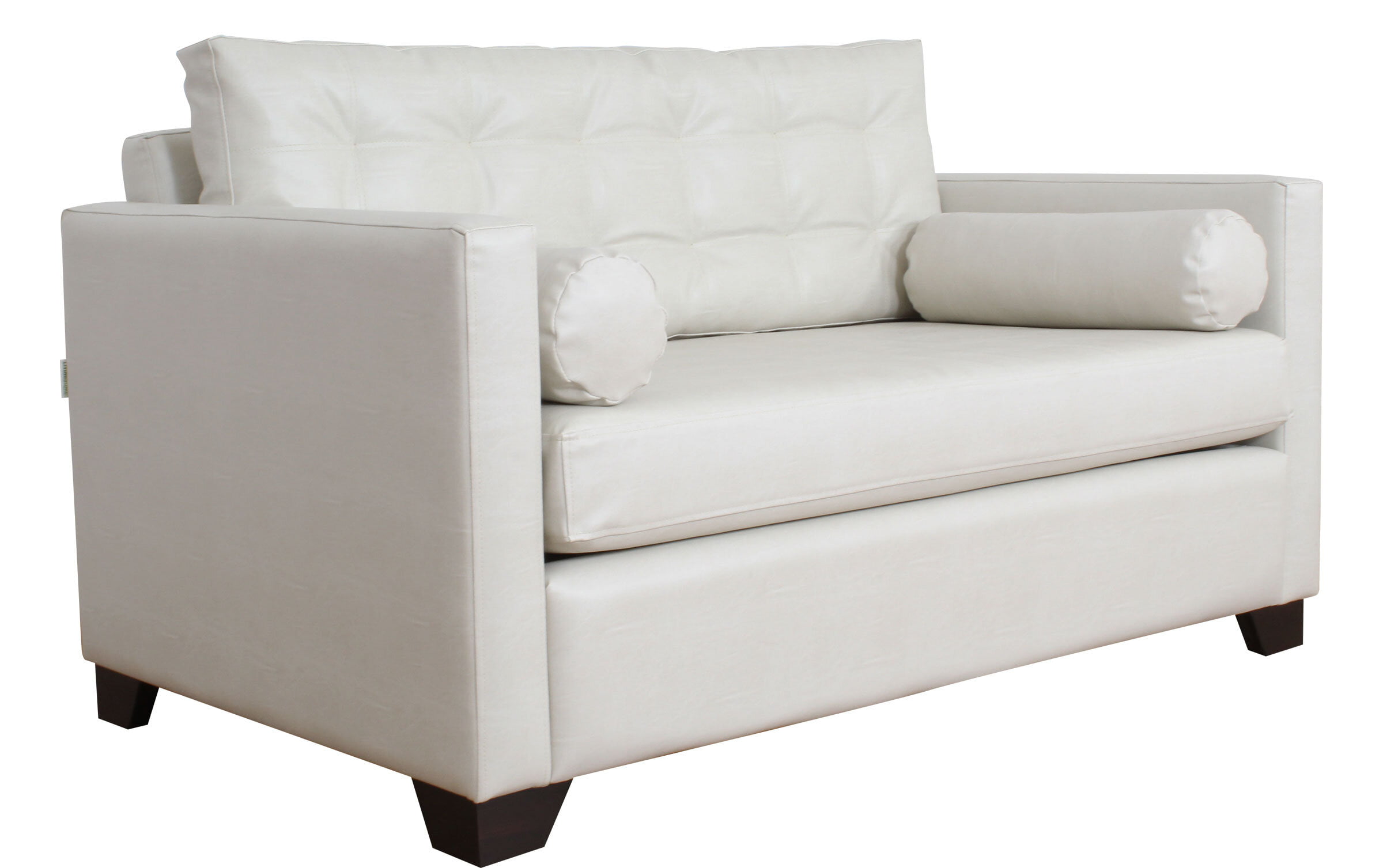 Sofá cama 1,5 plazas de cuero sintético PU - Valor $544.900+ despacho