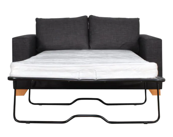 Cama plegable 1.5 plaza castaño blanco